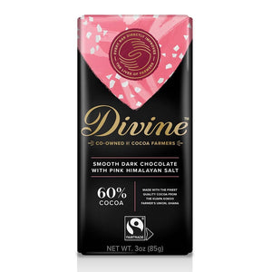 Divine Dark Chocolate with Pink Himalayan Salt
