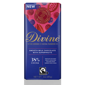 Divine Milk Chocolate with Superfruits